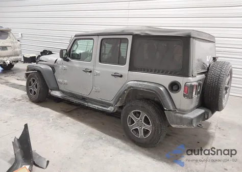2020 Jeep Wrangler Unlimited Sport S 4X4 из США, поврежденный, VIN 1C4HJXDG1LW155979